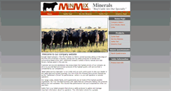 Desktop Screenshot of minmixminerals.com